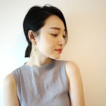 華麗年代復古耳飾 (白)
