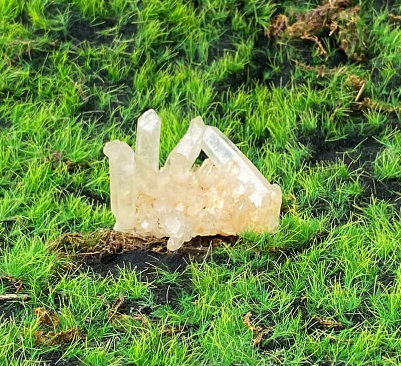 能量水晶擺件-天然原礦能量白水晶簇 消磁淨化 開運 入厝禮物