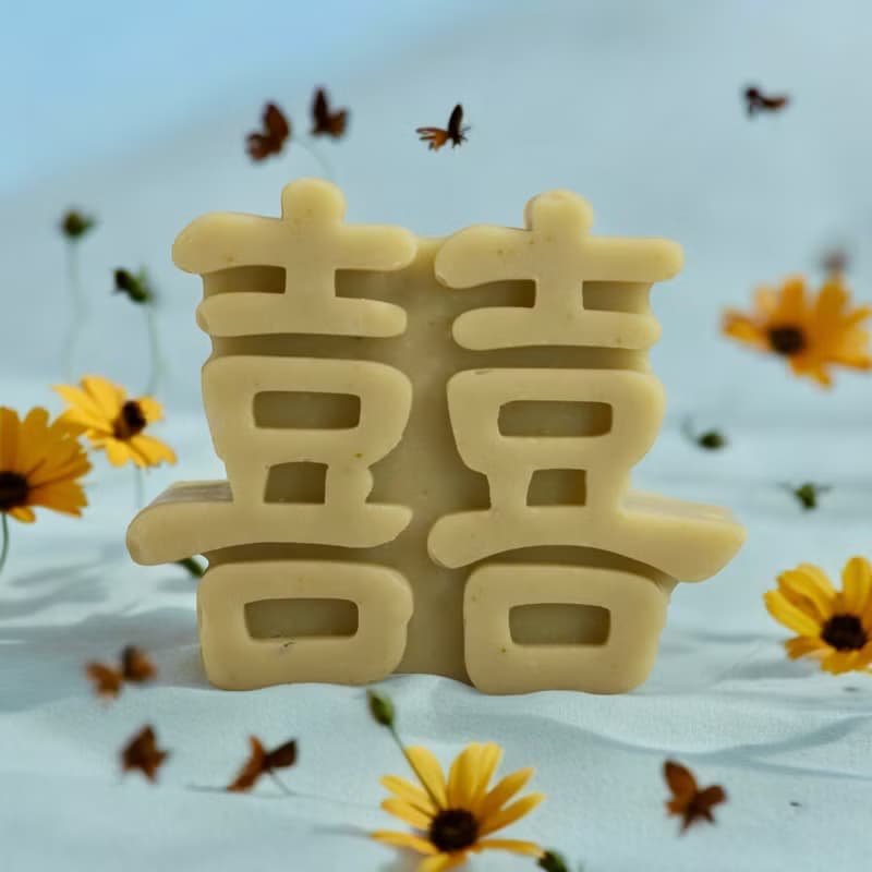 左手香原汁精油手工皂 雙喜 二入