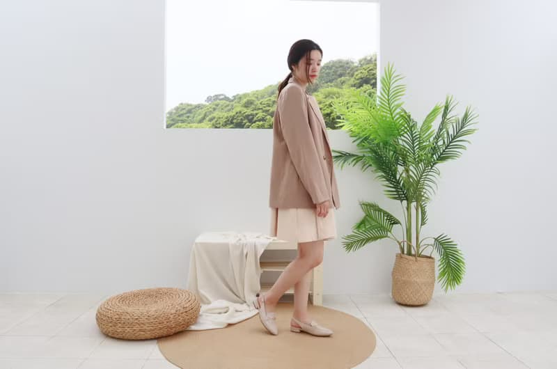 上班鞋涼鞋【半糖人生】全真皮涼鞋-米色