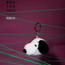 【Pinkoi線下活動預購】BON TON TOYS史努比環保填充鑰匙圈-4.5cm