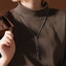 Unisex | 極晝系列 - 藍冰 * 不鏽鋼項鍊