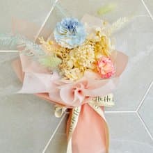 沁藍之心 - 母親節花束/母親節花禮/永生擴香花禮