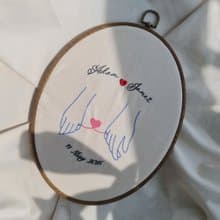 Special Day - Personalized Embroidery Art Gift
