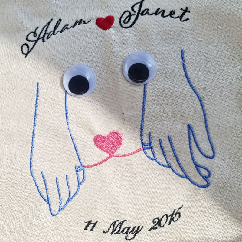 Special Day - Personalized Embroidery Art Gift