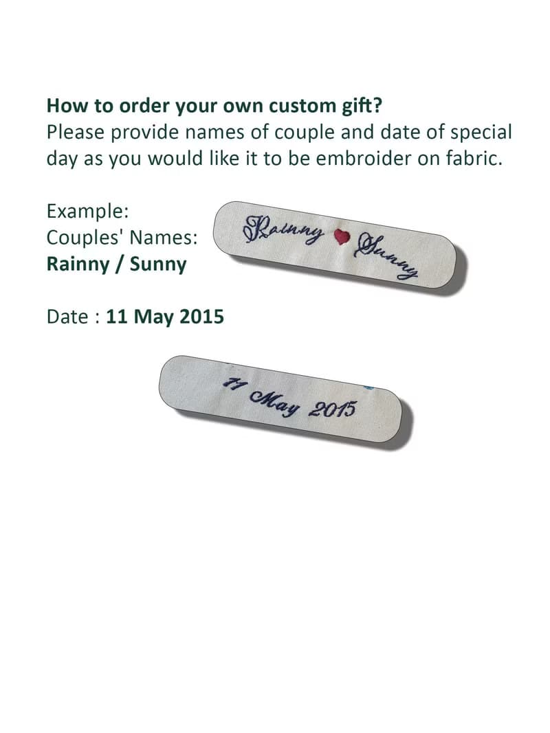 Special Day - Personalized Embroidery Art Gift