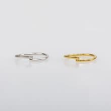 Interlock 互鎖 925銀 兩色