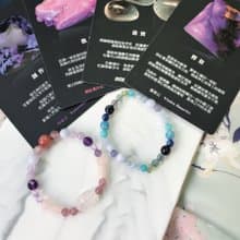 雙人優惠 寶石占卜 許願手鍊 蛇年 水晶 心靈探索 含解牌與串珠