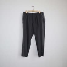南瓜Vintage。Maison Martin Margiela 深灰 羊毛 休閒 長褲