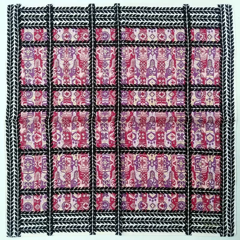 Lanvin Paris Vintage Handkerchief Women Handkerchief Gift
