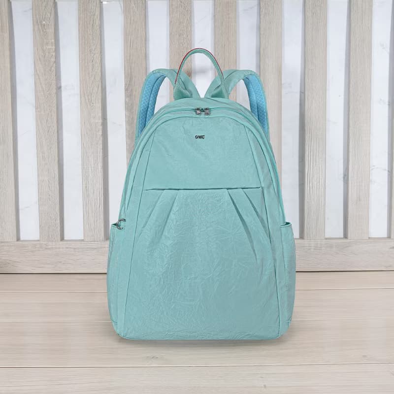 (蒂芬妮藍)輕盈紙感甜美系休閒旅行後背包(小款)33570