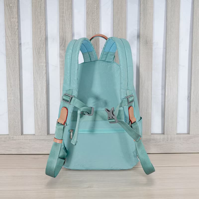 (蒂芬妮藍)輕盈紙感甜美系休閒旅行後背包(小款)33570