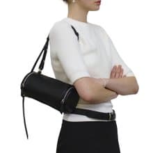 韓國製 MUR Rollpocket 手袋/單肩包/手提袋 (Black)