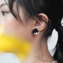 treasure珠寶編織系列│天然珍珠 日本刺繡珠 耳針 耳夾