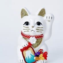 招き猫　富士山ご縁猫　宝船