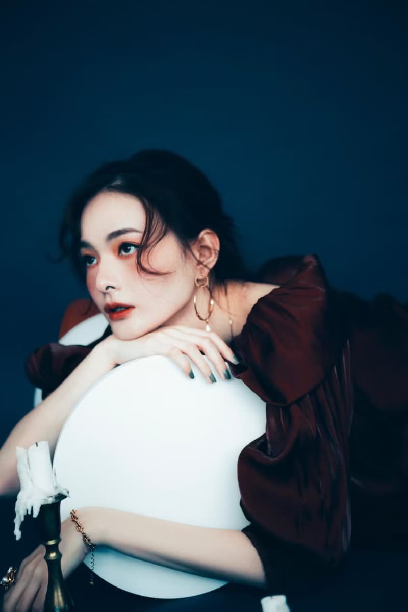 COR-DATE / 圈圈交疊水滴耳環