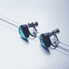 Bicolour Earring Circle / Cl