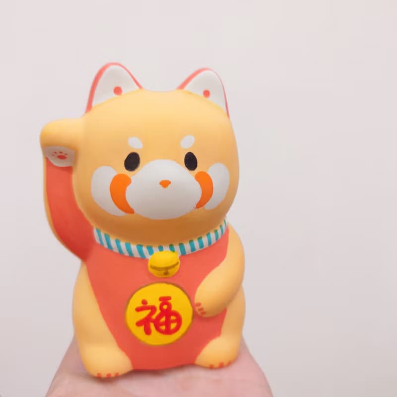 手繪招財小熊貓 存錢罐 | 擴香石| 擺設
