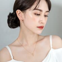 京華鑽石 熾熱之心 18K玫瑰金 雙戴款 垂墜 鑽石耳環