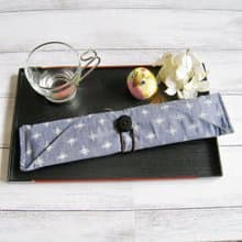 環保餐具組 餐具套 筷子套、餐具布套 飲管袋 CH-016