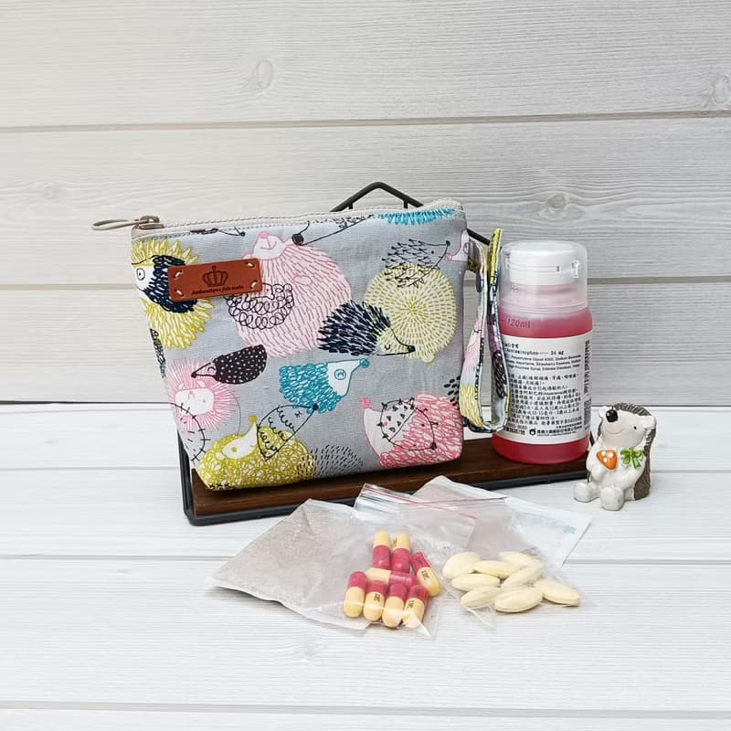 【托藥袋】幼稚園托藥袋 / 刺蝟