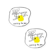 (蛋你 waiting for you)Li-good - 防水貼紙 NO.160