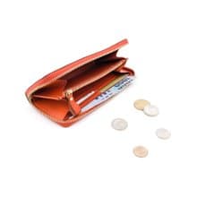 手工植鞣皮革-U型拉鍊長夾 leather wallet