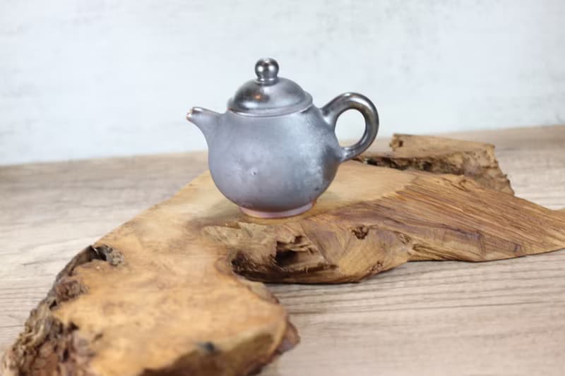 【送禮好物】240ml 天然落灰 柴燒茶壺 名家葉敏祥手作