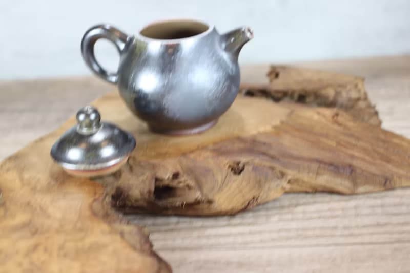 【送禮好物】240ml 天然落灰 柴燒茶壺 名家葉敏祥手作