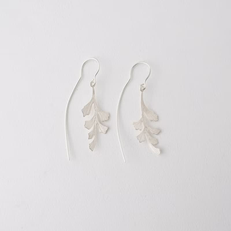 I-Shan13 鐵線蕨耳環