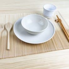 天然染竹製餐墊(茶染) Natural Dye