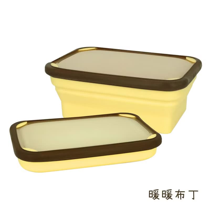 【dr.Si 矽寶巧】戀戀布蕾-巧餐盒 摺疊餐盒