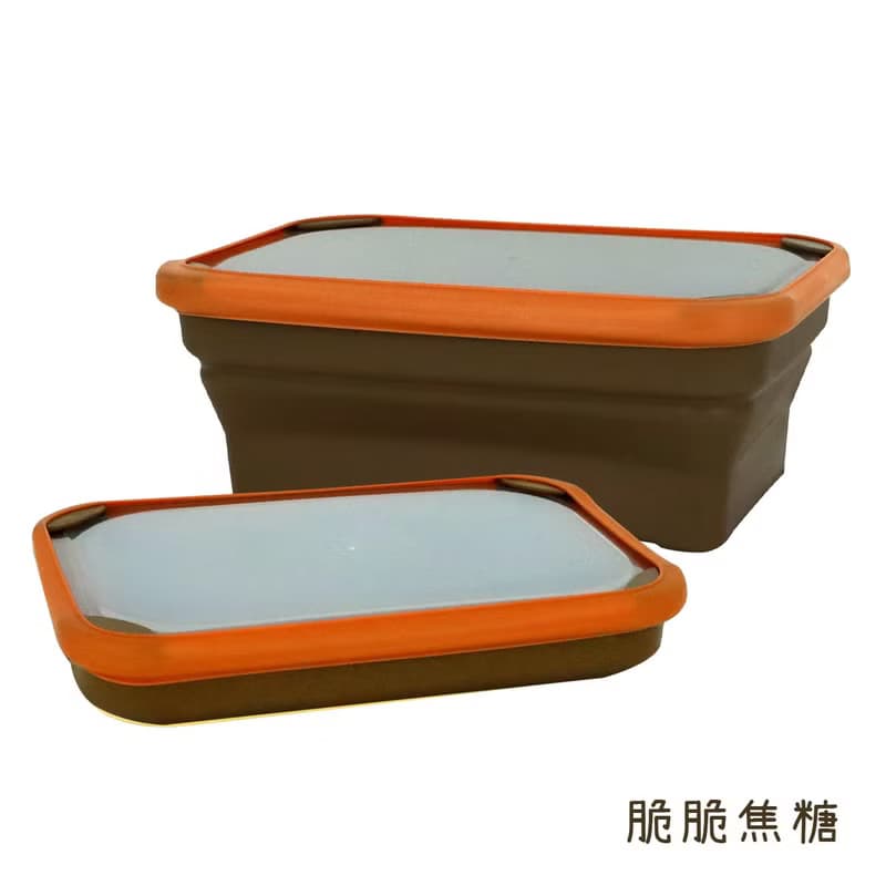 【dr.Si 矽寶巧】戀戀布蕾-巧餐盒 摺疊餐盒