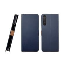 CASE SHOP SONY Xperia5 II專用經典皮革側立式皮套加送3.5mm耳機