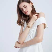 虎眼石摩斯密碼 14KGF手鍊