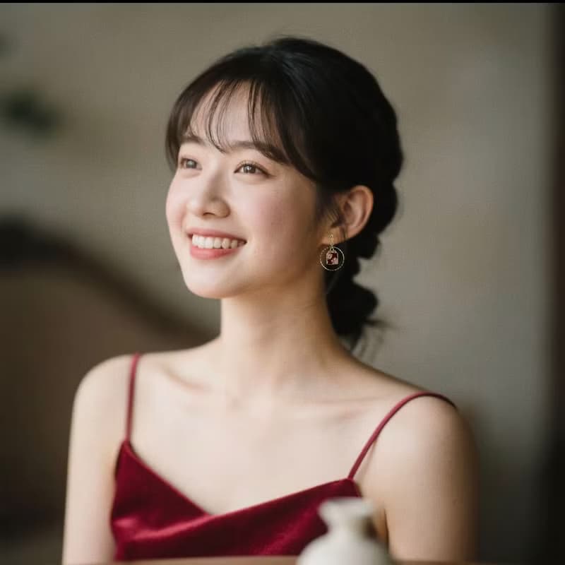 夏日祭一日本花火節和服御守耳環 可愛甜美耳環
