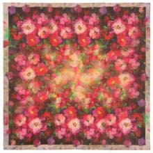 Original Pavlovo Posad Russian Shawl 100% Wool Woolen Scarf 115x115 cm 10393-6
