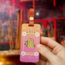 【聯名款】鈦萬德 x 新港奉天宮加持 - 純鈦虎爺護身吊牌