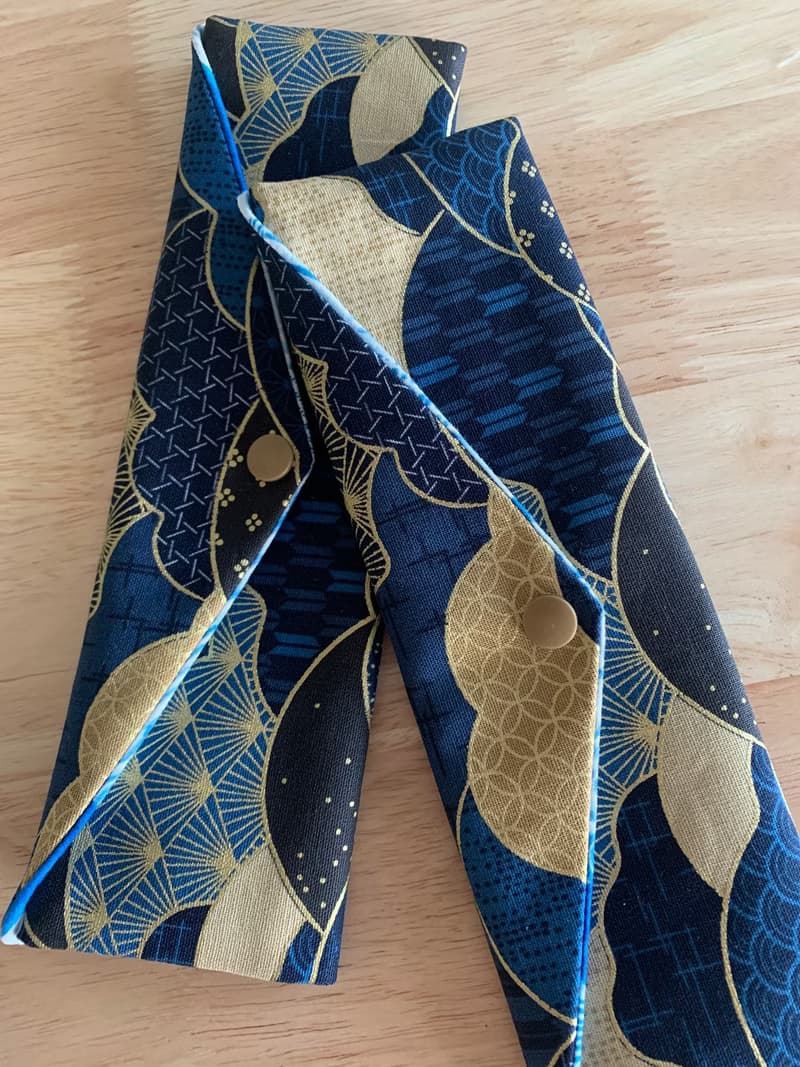 文青風環保純棉筷袋 浪漫星河 深情藍 聽山看海 日本 潮物 收納