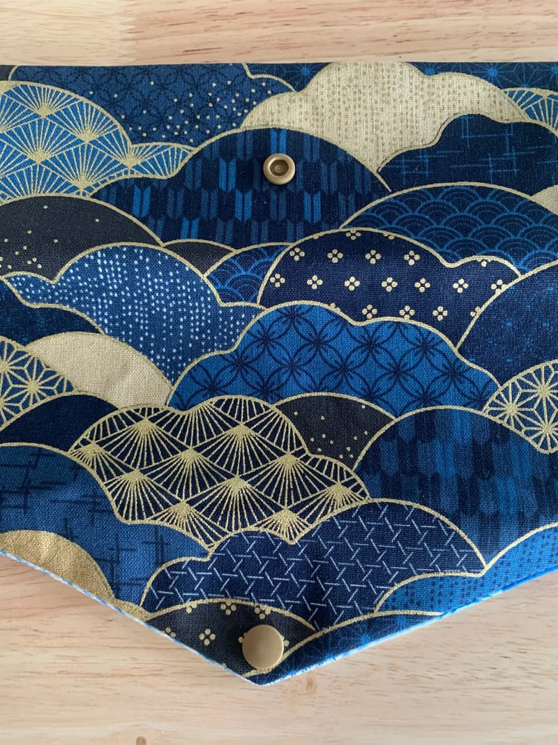 文青風環保純棉筷袋 浪漫星河 深情藍 聽山看海 日本 潮物 收納