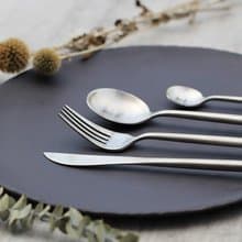 不鏽鋼餐具組 / 四件 - 原色