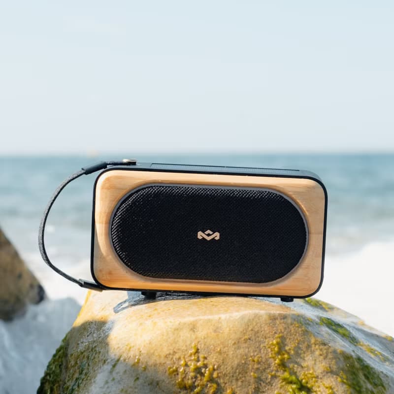 Marley Roots Solar 太陽能攜帶型防水藍牙喇叭 經典黑