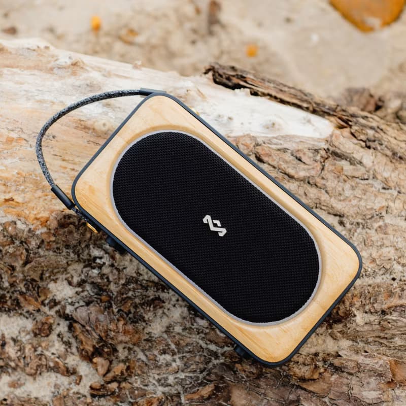 Marley Roots Solar 太陽能攜帶型防水藍牙喇叭 經典黑