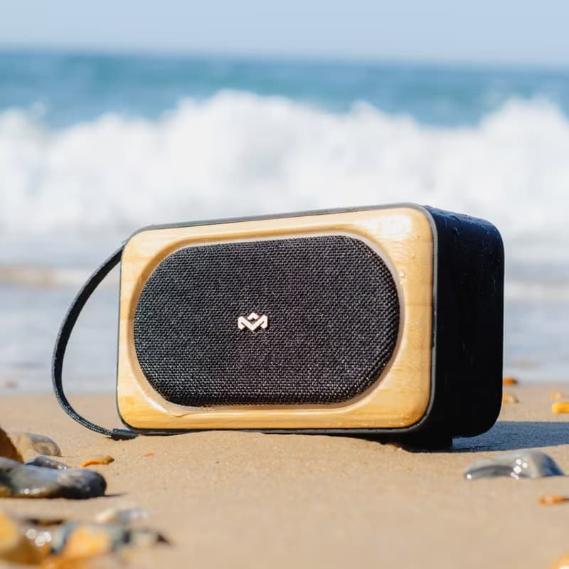 Marley Roots Solar 太陽能攜帶型防水藍牙喇叭 經典黑