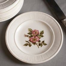 英國Wedgwood '荊棘薔薇'Briar Rose系列早餐盤/瑋緻活