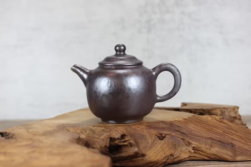 【母親節禮物】200ml 天然落灰 柴燒茶壺 名家葉敏祥手作