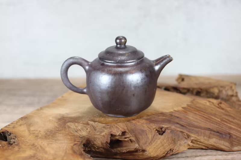 【母親節禮物】200ml 天然落灰 柴燒茶壺 名家葉敏祥手作