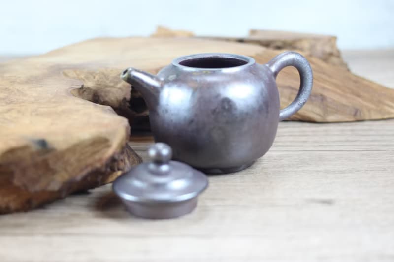 【母親節禮物】200ml 天然落灰 柴燒茶壺 名家葉敏祥手作