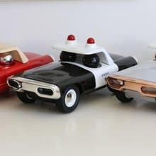 Playforever 復古造型警車 (黑白)