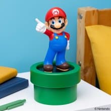 官方授權任天堂二合一瑪利歐 Mario Figurine 夜燈 20cm高